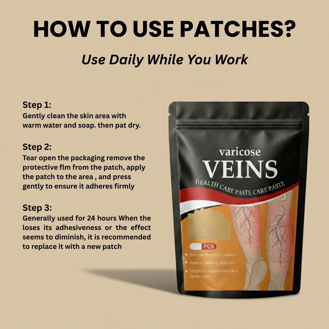 Kenko™ Spider & Varicose Vein Patches