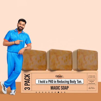 Magic Soap (Sandal Wood and Saffron Soap)